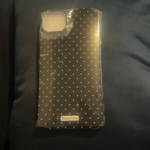 Black and White Polka Dot Phone Case